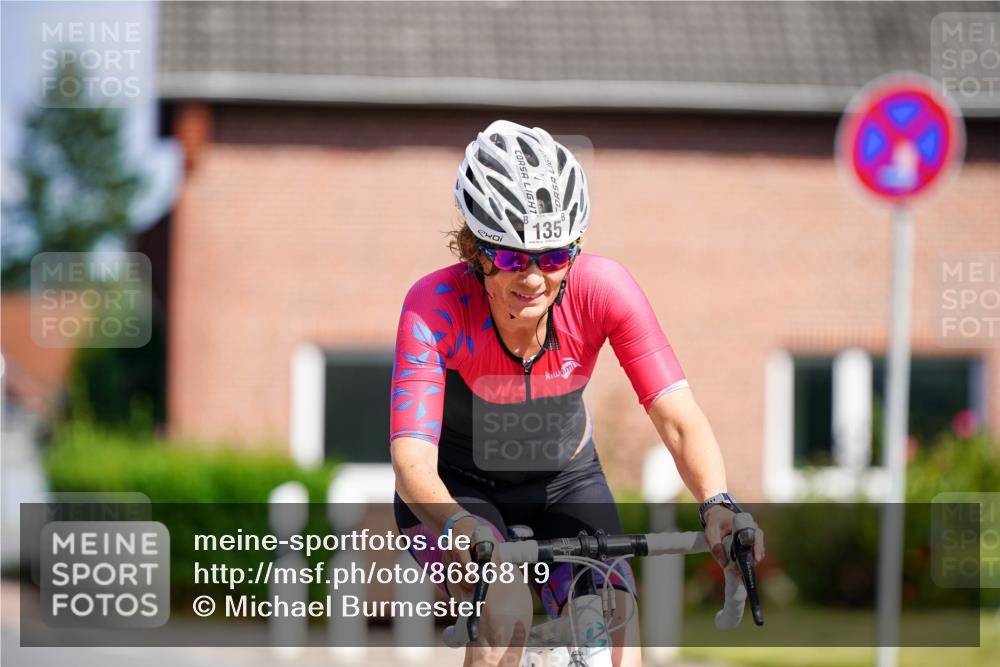 31.08.2025 - Elbe Triathlon Hamburg Michael Burmester http://msf.ph/oto/8686819 31.08.2025 14:45:16 Radfahren 135 meine-sportfotos.de