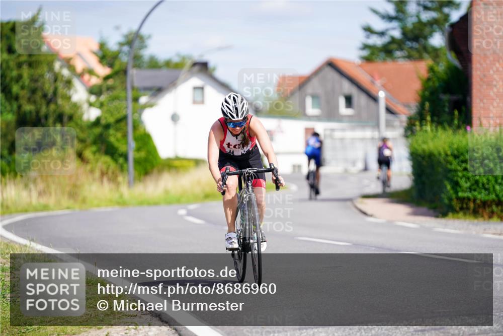 31.08.2025 - Elbe Triathlon Hamburg Michael Burmester http://msf.ph/oto/8686960 31.08.2025 14:48:04 Radfahren 139 meine-sportfotos.de