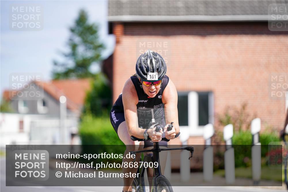 31.08.2025 - Elbe Triathlon Hamburg Michael Burmester http://msf.ph/oto/8687009 31.08.2025 14:48:33 Radfahren 123, 161 meine-sportfotos.de