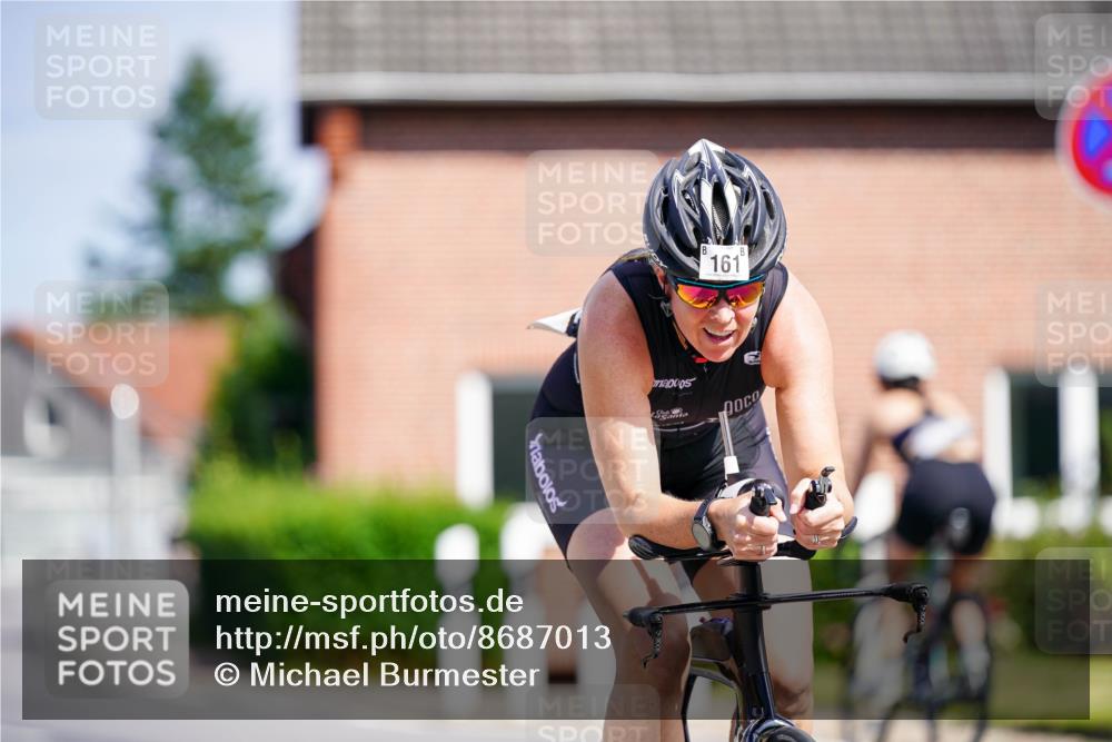 31.08.2025 - Elbe Triathlon Hamburg Michael Burmester http://msf.ph/oto/8687013 31.08.2025 14:48:34 Radfahren 123, 161 meine-sportfotos.de