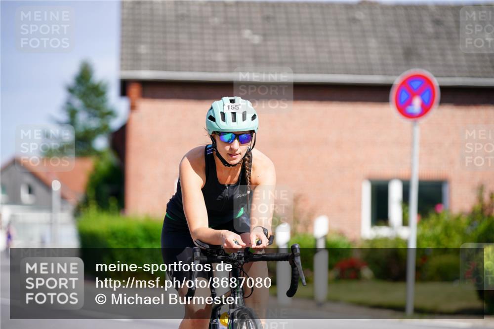 31.08.2025 - Elbe Triathlon Hamburg Michael Burmester http://msf.ph/oto/8687080 31.08.2025 14:49:57 Radfahren 125, 155 meine-sportfotos.de