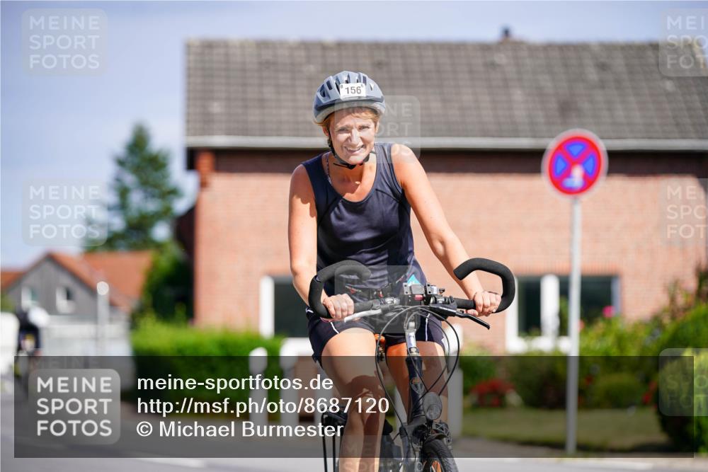 31.08.2025 - Elbe Triathlon Hamburg Michael Burmester http://msf.ph/oto/8687120 31.08.2025 14:50:08 Radfahren 134, 156 meine-sportfotos.de