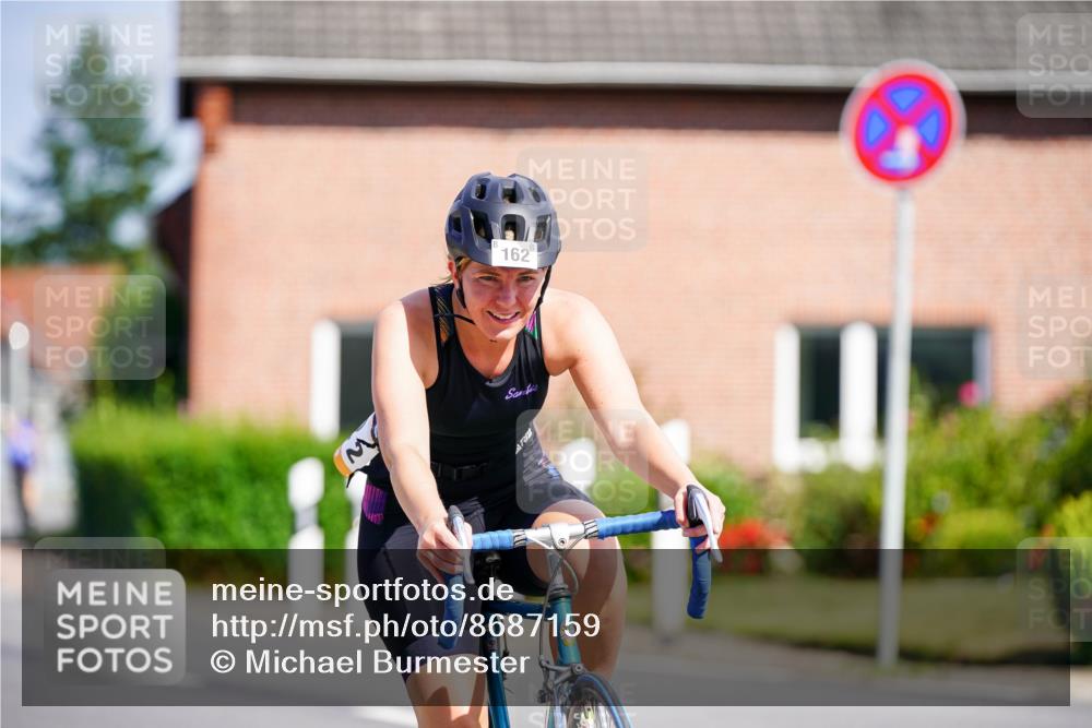 31.08.2025 - Elbe Triathlon Hamburg Michael Burmester http://msf.ph/oto/8687159 31.08.2025 14:50:55 Radfahren 162, 163 meine-sportfotos.de