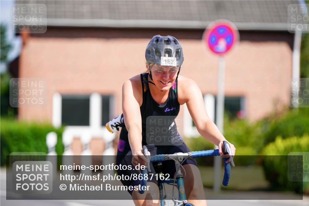 31.08.2025 - Elbe Triathlon Hamburg Michael Burmester http://msf.ph/oto/8687162 31.08.2025 14:50:55 Radfahren 162, 163 meine-sportfotos.de