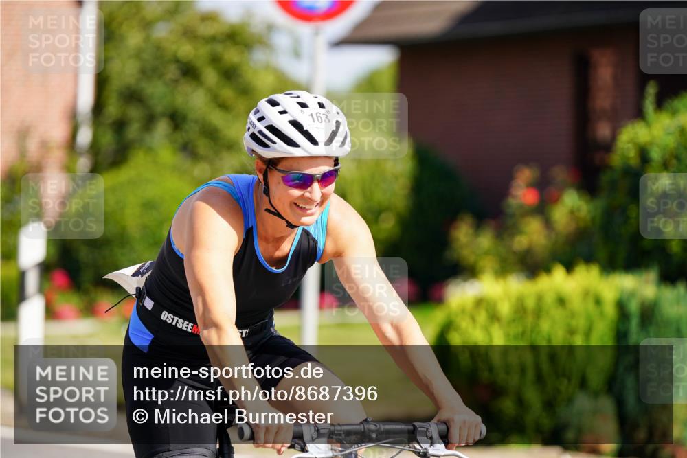 31.08.2025 - Elbe Triathlon Hamburg Michael Burmester http://msf.ph/oto/8687396 31.08.2025 14:55:59 Radfahren  meine-sportfotos.de
