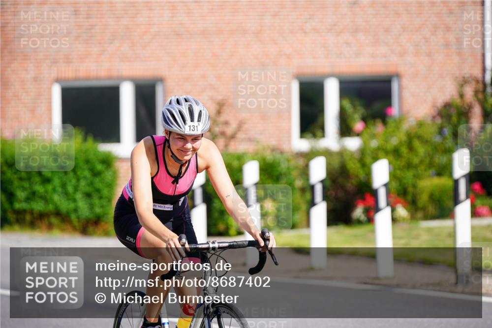 31.08.2025 - Elbe Triathlon Hamburg Michael Burmester http://msf.ph/oto/8687402 31.08.2025 14:56:19 Radfahren 126 meine-sportfotos.de