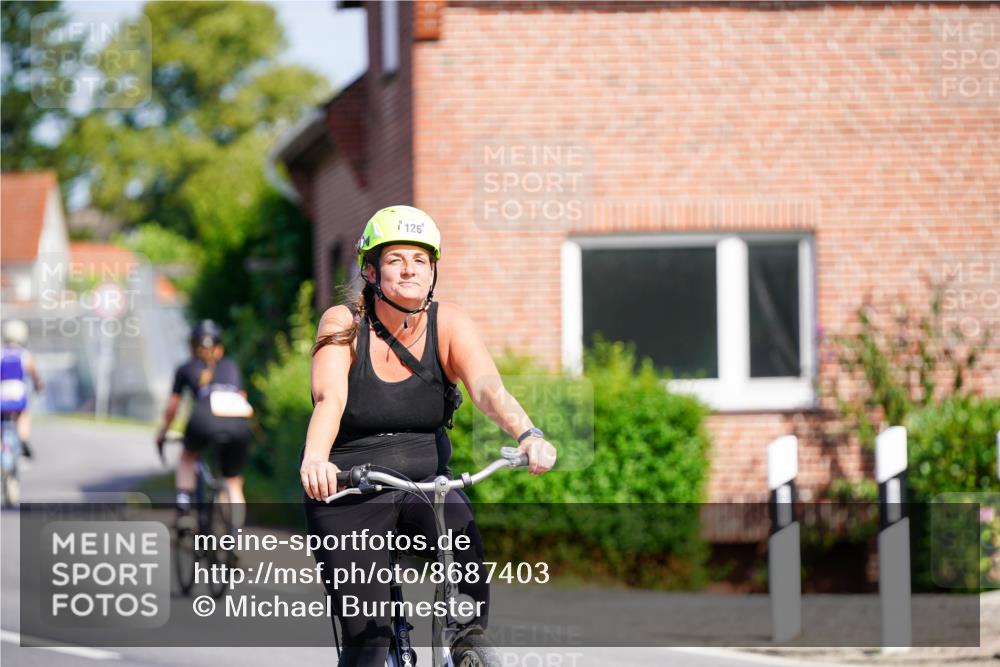 31.08.2025 - Elbe Triathlon Hamburg Michael Burmester http://msf.ph/oto/8687403 31.08.2025 14:56:23 Radfahren 126 meine-sportfotos.de