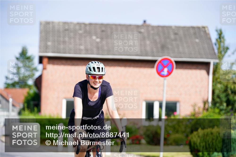 31.08.2025 - Elbe Triathlon Hamburg Michael Burmester http://msf.ph/oto/8687441 31.08.2025 14:57:55 Radfahren 142 meine-sportfotos.de