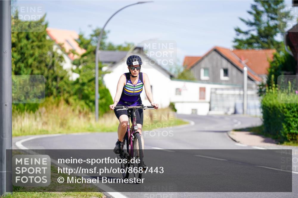 31.08.2025 - Elbe Triathlon Hamburg Michael Burmester http://msf.ph/oto/8687443 31.08.2025 14:57:58 Radfahren 142 meine-sportfotos.de