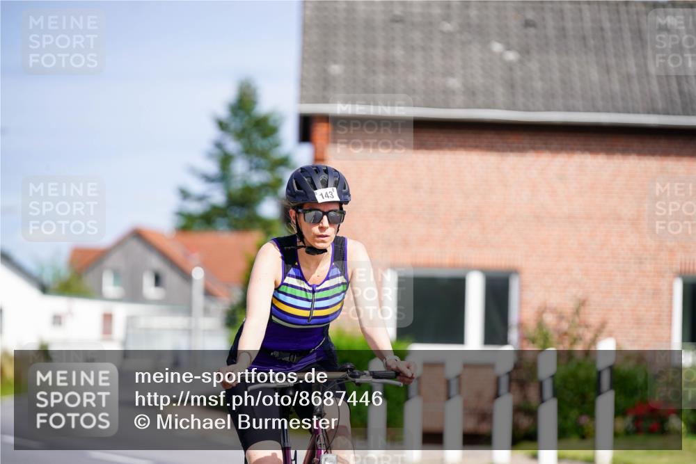 31.08.2025 - Elbe Triathlon Hamburg Michael Burmester http://msf.ph/oto/8687446 31.08.2025 14:57:59 Radfahren 142 meine-sportfotos.de