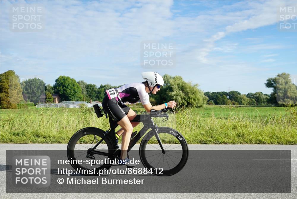 31.08.2025 - Elbe Triathlon Hamburg Michael Burmester http://msf.ph/oto/8688412 31.08.2025 08:58:26 Radfahren 239, 247, 268, 278, 385 meine-sportfotos.de