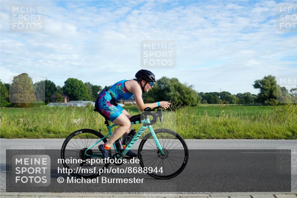 31.08.2025 - Elbe Triathlon Hamburg Michael Burmester http://msf.ph/oto/8688944 31.08.2025 09:13:05 Radfahren 268, 269, 281, 298, 324, 507, 514 meine-sportfotos.de
