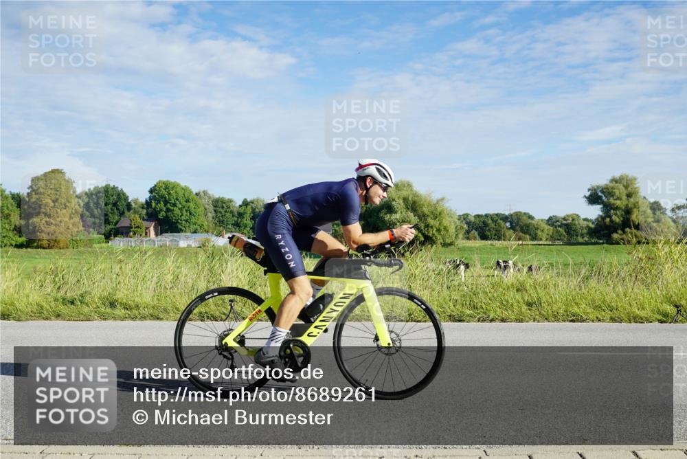 31.08.2025 - Elbe Triathlon Hamburg Michael Burmester http://msf.ph/oto/8689261 31.08.2025 09:20:25 Radfahren 283, 314, 340, 589, 694 meine-sportfotos.de