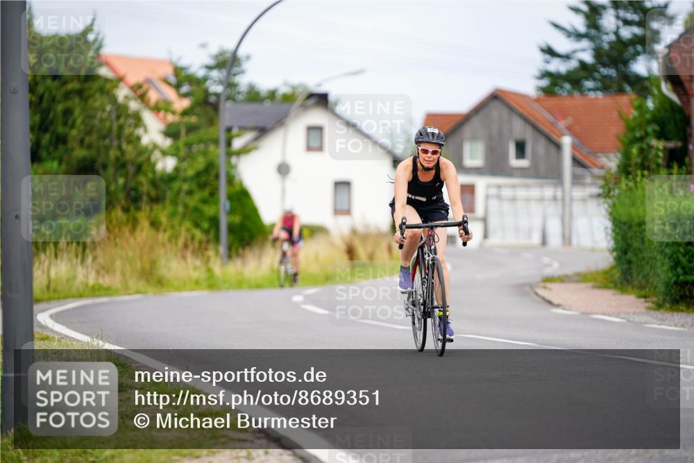 31.08.2025 - Elbe Triathlon Hamburg Michael Burmester http://msf.ph/oto/8689351 31.08.2025 16:16:45 Radfahren  meine-sportfotos.de