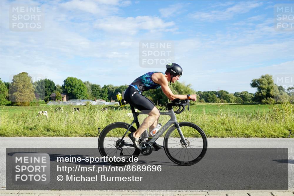 31.08.2025 - Elbe Triathlon Hamburg Michael Burmester http://msf.ph/oto/8689696 31.08.2025 09:27:12 Radfahren 168, 197, 258, 278, 415, 619 meine-sportfotos.de