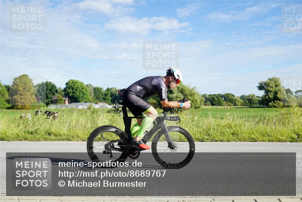 31.08.2025 - Elbe Triathlon Hamburg Michael Burmester http://msf.ph/oto/8689767 31.08.2025 09:28:34 Radfahren 337, 363, 414, 486, 588 meine-sportfotos.de