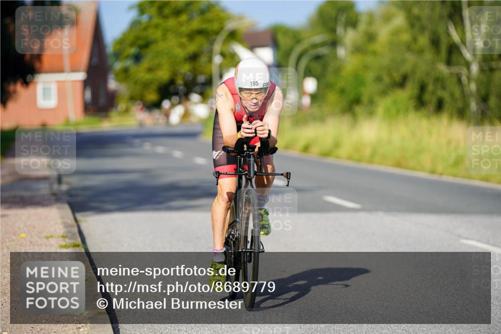 31.08.2025 - Elbe Triathlon Hamburg Michael Burmester http://msf.ph/oto/8689779 31.08.2025 08:43:38 Radfahren 195 meine-sportfotos.de