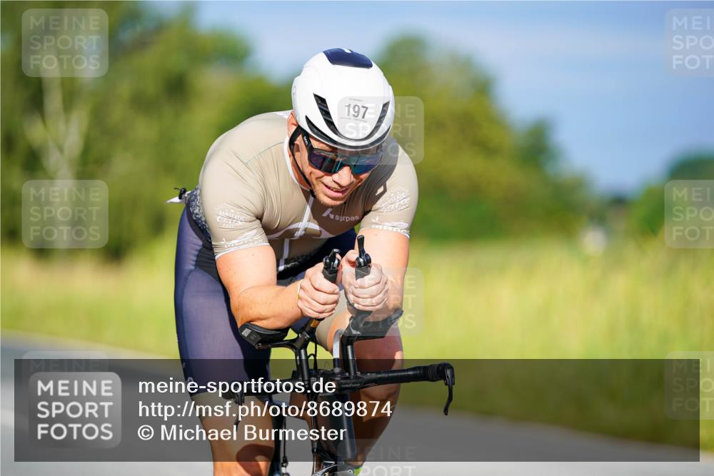 31.08.2025 - Elbe Triathlon Hamburg Michael Burmester http://msf.ph/oto/8689874 31.08.2025 08:45:40 Radfahren 197 meine-sportfotos.de