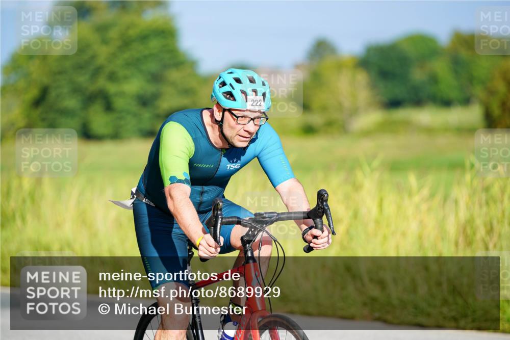 31.08.2025 - Elbe Triathlon Hamburg Michael Burmester http://msf.ph/oto/8689929 31.08.2025 08:47:28 Radfahren 206, 222 meine-sportfotos.de