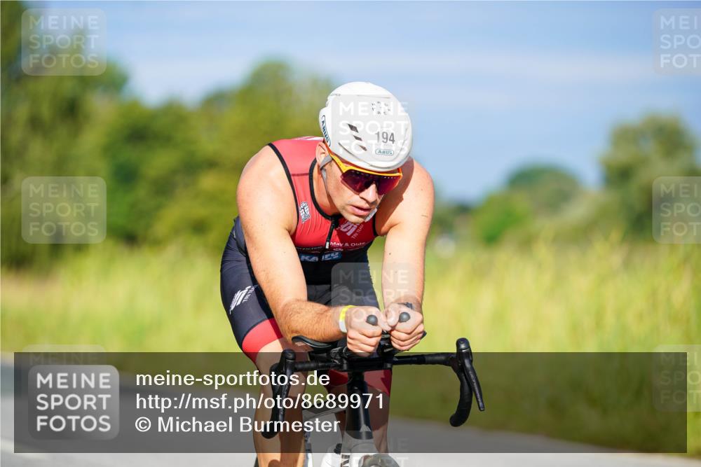 31.08.2025 - Elbe Triathlon Hamburg Michael Burmester http://msf.ph/oto/8689971 31.08.2025 08:48:50 Radfahren 194 meine-sportfotos.de