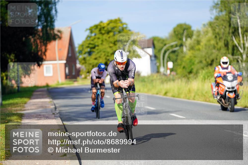 31.08.2025 - Elbe Triathlon Hamburg Michael Burmester http://msf.ph/oto/8689994 31.08.2025 08:49:08 Radfahren 245, 345, 363 meine-sportfotos.de