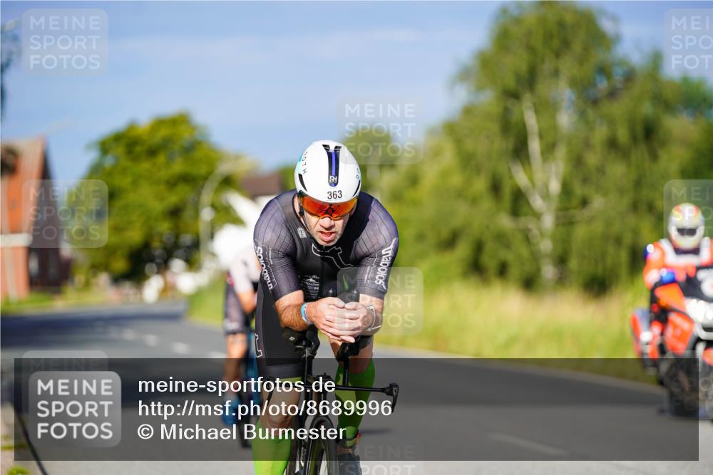 31.08.2025 - Elbe Triathlon Hamburg Michael Burmester http://msf.ph/oto/8689996 31.08.2025 08:49:08 Radfahren 245, 345, 363 meine-sportfotos.de