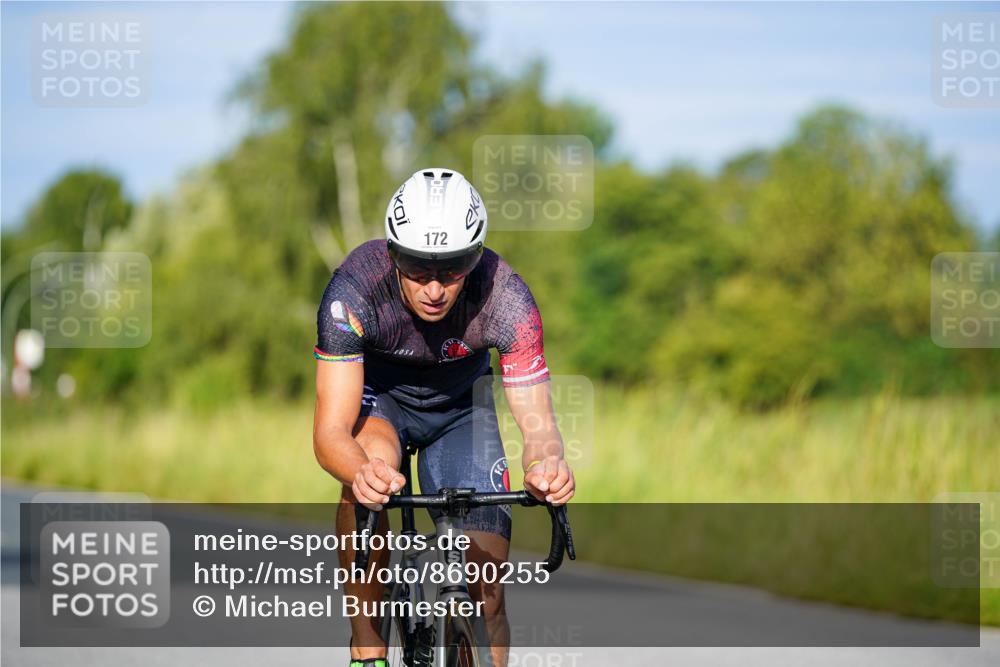 31.08.2025 - Elbe Triathlon Hamburg Michael Burmester http://msf.ph/oto/8690255 31.08.2025 08:53:19 Radfahren 172, 343 meine-sportfotos.de