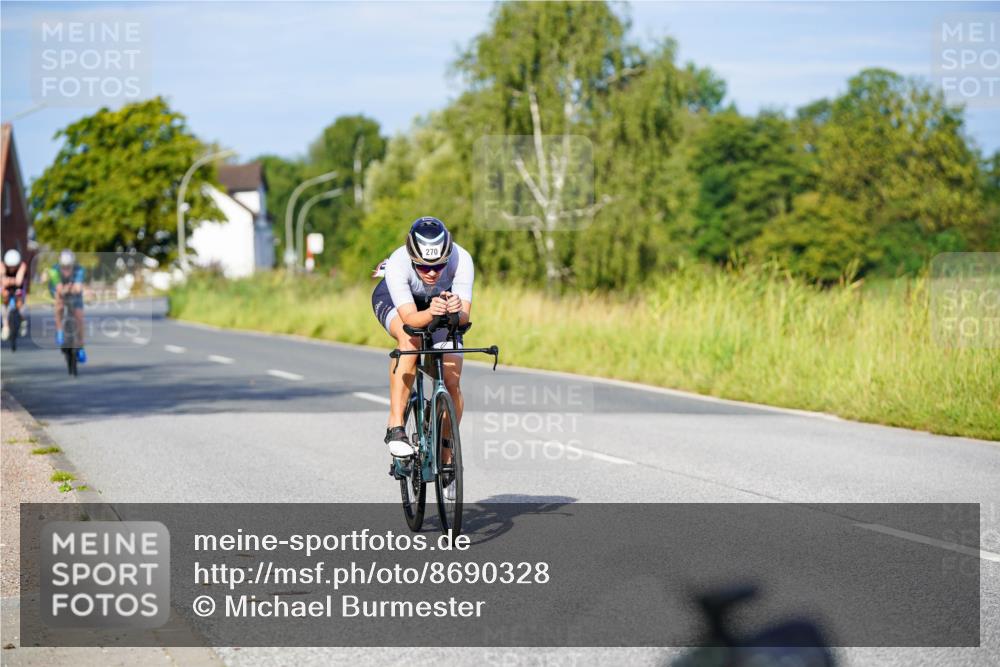 31.08.2025 - Elbe Triathlon Hamburg Michael Burmester http://msf.ph/oto/8690328 31.08.2025 08:53:39 Radfahren 219, 242, 270, 283 meine-sportfotos.de