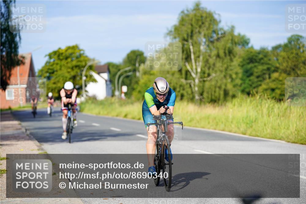 31.08.2025 - Elbe Triathlon Hamburg Michael Burmester http://msf.ph/oto/8690340 31.08.2025 08:53:42 Radfahren 242, 252, 270, 283, 342 meine-sportfotos.de