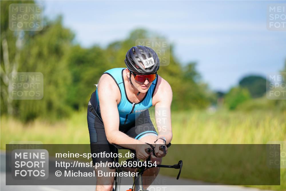 31.08.2025 - Elbe Triathlon Hamburg Michael Burmester http://msf.ph/oto/8690454 31.08.2025 08:54:50 Radfahren 376 meine-sportfotos.de