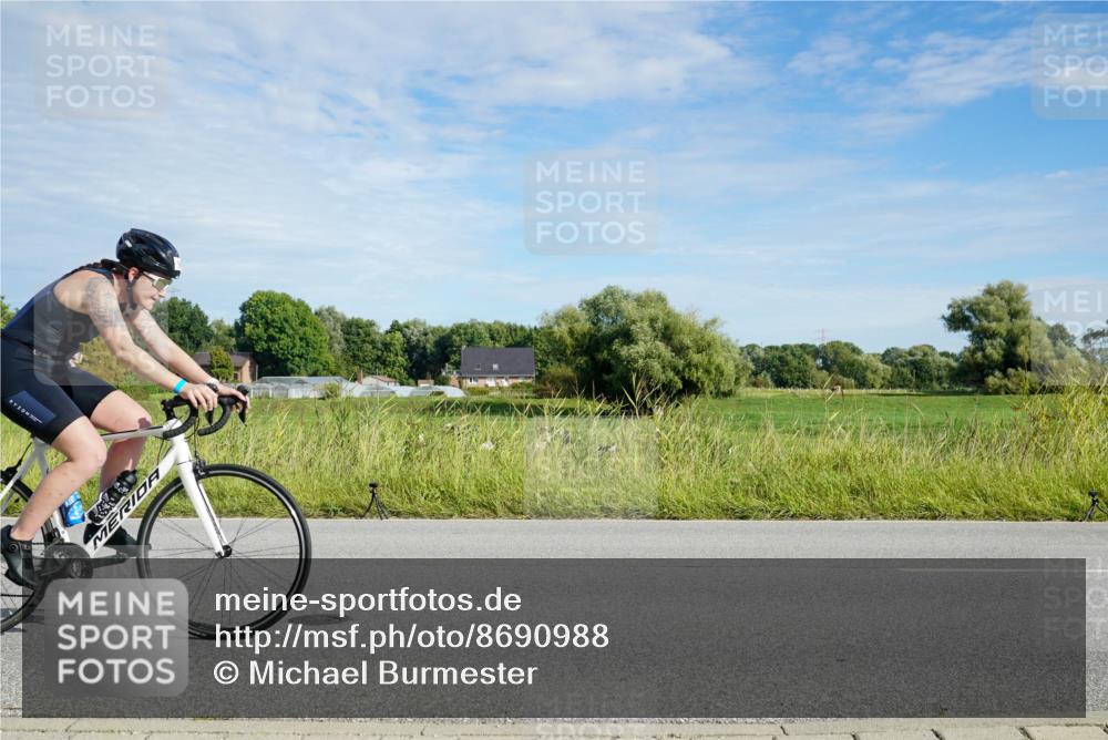 31.08.2025 - Elbe Triathlon Hamburg Michael Burmester http://msf.ph/oto/8690988 31.08.2025 09:51:25 Radfahren 446, 447, 456, 769, 796, 810, 814, 879 meine-sportfotos.de
