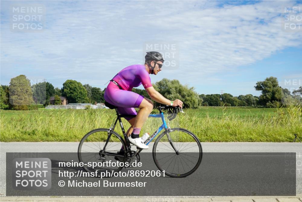31.08.2025 - Elbe Triathlon Hamburg Michael Burmester http://msf.ph/oto/8692061 31.08.2025 10:23:26 Radfahren 399, 812, 1037, 1088, 1093 meine-sportfotos.de