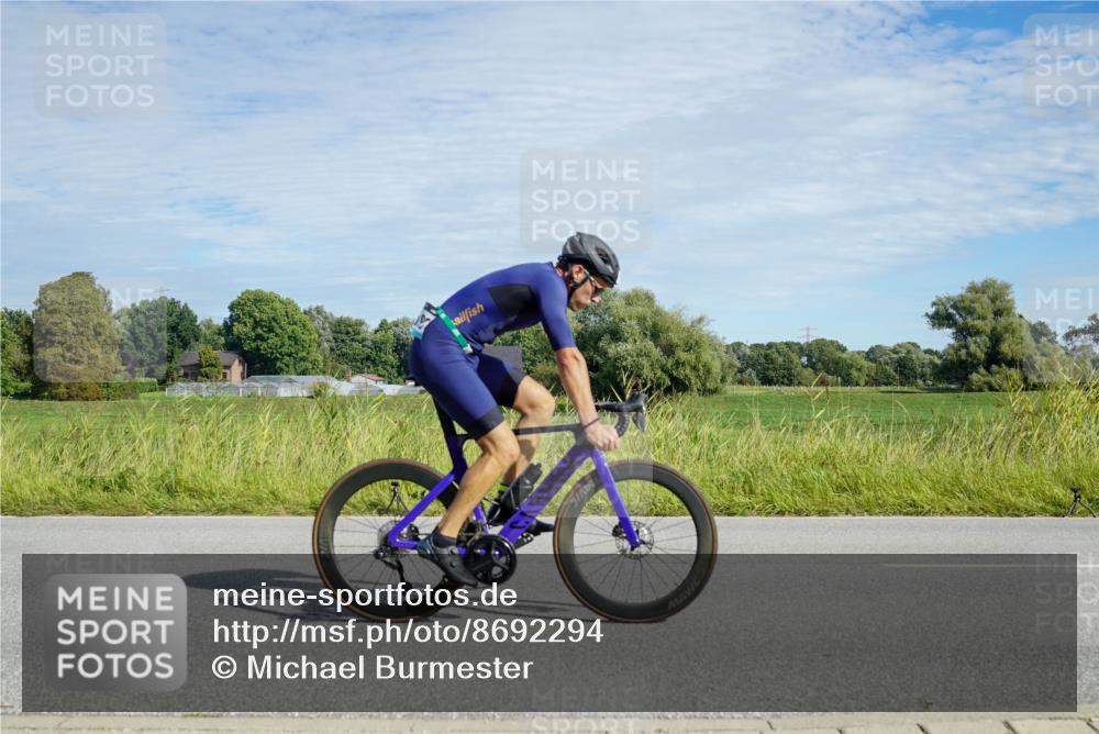 31.08.2025 - Elbe Triathlon Hamburg Michael Burmester http://msf.ph/oto/8692294 31.08.2025 10:31:30 Radfahren 1079, 1128, 1193, 1246 meine-sportfotos.de