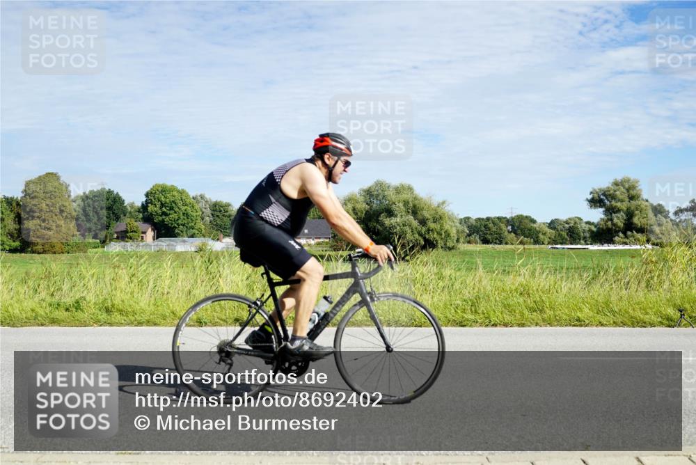 31.08.2025 - Elbe Triathlon Hamburg Michael Burmester http://msf.ph/oto/8692402 31.08.2025 10:35:07 Radfahren 794, 901, 957, 1034, 1045, 1126, 1236 meine-sportfotos.de