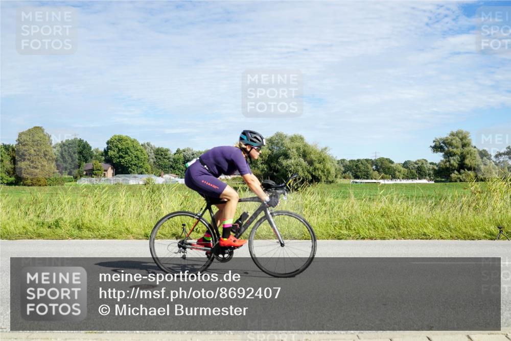 31.08.2025 - Elbe Triathlon Hamburg Michael Burmester http://msf.ph/oto/8692407 31.08.2025 10:35:13 Radfahren 794, 957, 960 meine-sportfotos.de