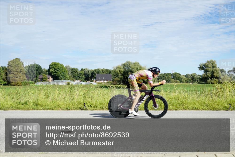 31.08.2025 - Elbe Triathlon Hamburg Michael Burmester http://msf.ph/oto/8692539 31.08.2025 10:38:39 Radfahren 634, 771, 899, 972, 1201, 1274 meine-sportfotos.de
