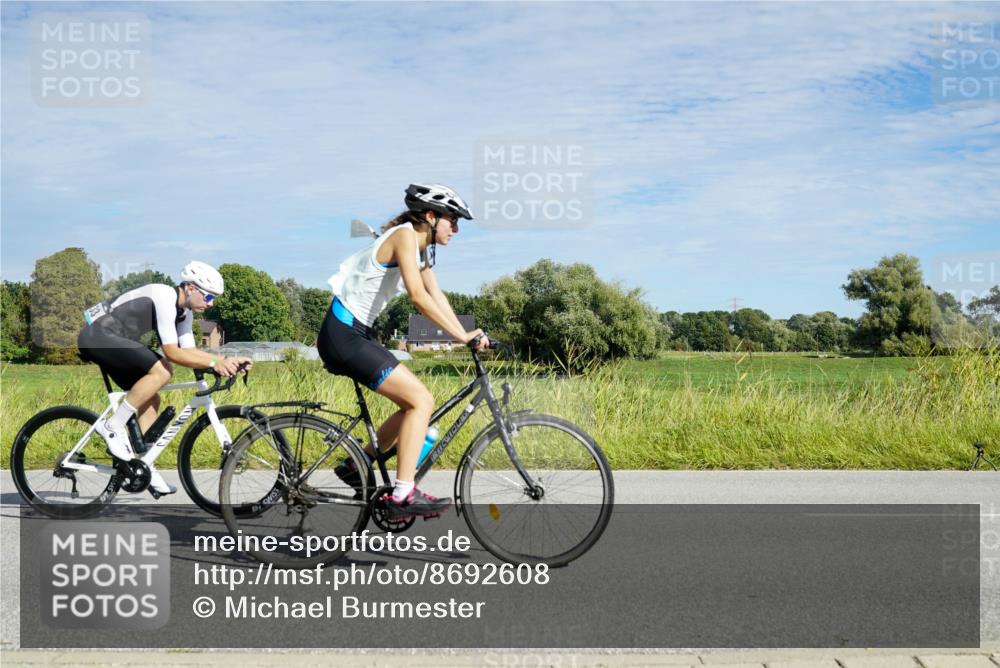 31.08.2025 - Elbe Triathlon Hamburg Michael Burmester http://msf.ph/oto/8692608 31.08.2025 10:40:58 Radfahren 792, 933, 1255 meine-sportfotos.de