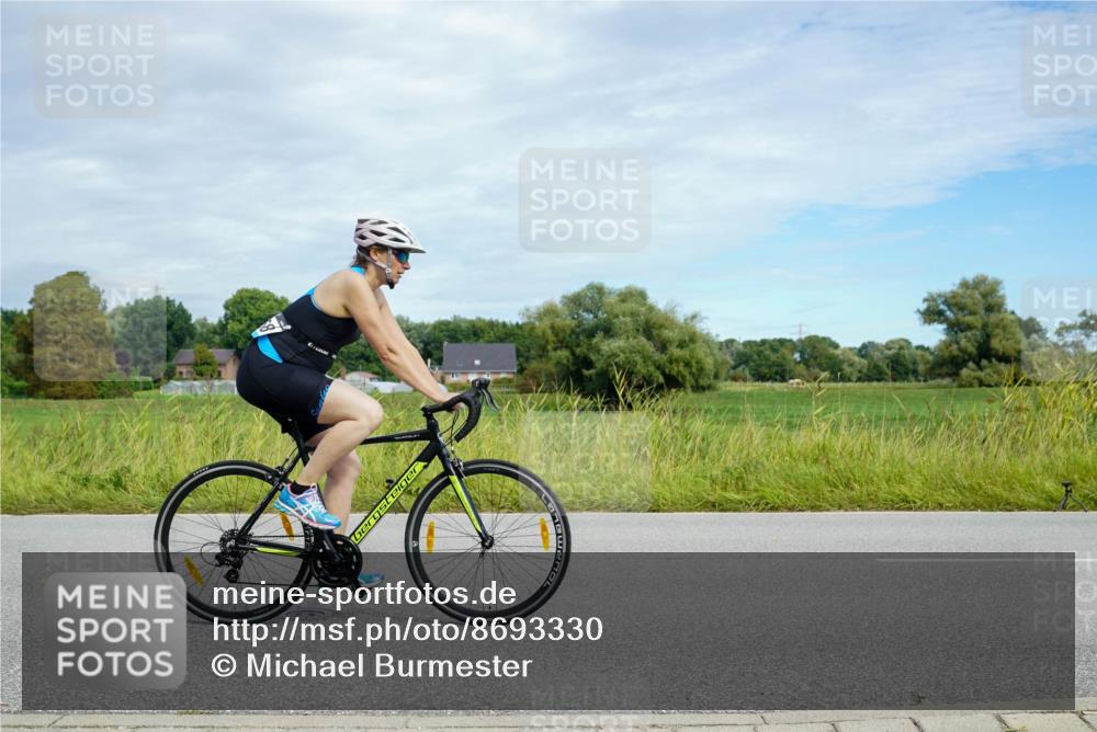 31.08.2025 - Elbe Triathlon Hamburg Michael Burmester http://msf.ph/oto/8693330 31.08.2025 11:08:35 Radfahren 1468, 1579 meine-sportfotos.de