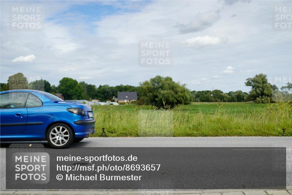 31.08.2025 - Elbe Triathlon Hamburg Michael Burmester http://msf.ph/oto/8693657 31.08.2025 12:10:06 Radfahren  meine-sportfotos.de