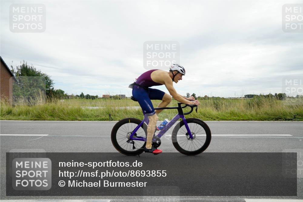 31.08.2025 - Elbe Triathlon Hamburg Michael Burmester http://msf.ph/oto/8693855 31.08.2025 14:11:09 Radfahren 157, 159, 164 meine-sportfotos.de