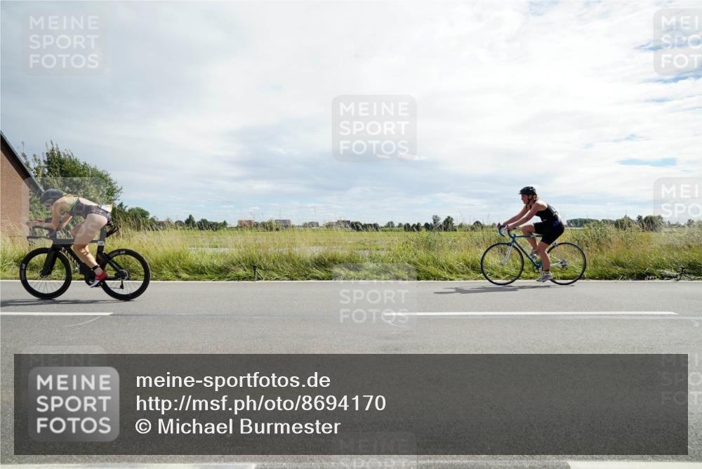 31.08.2025 - Elbe Triathlon Hamburg Michael Burmester http://msf.ph/oto/8694170 31.08.2025 14:42:24 Radfahren  meine-sportfotos.de