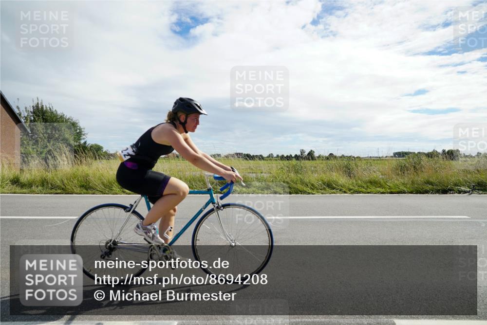 31.08.2025 - Elbe Triathlon Hamburg Michael Burmester http://msf.ph/oto/8694208 31.08.2025 14:45:30 Radfahren 134, 162 meine-sportfotos.de