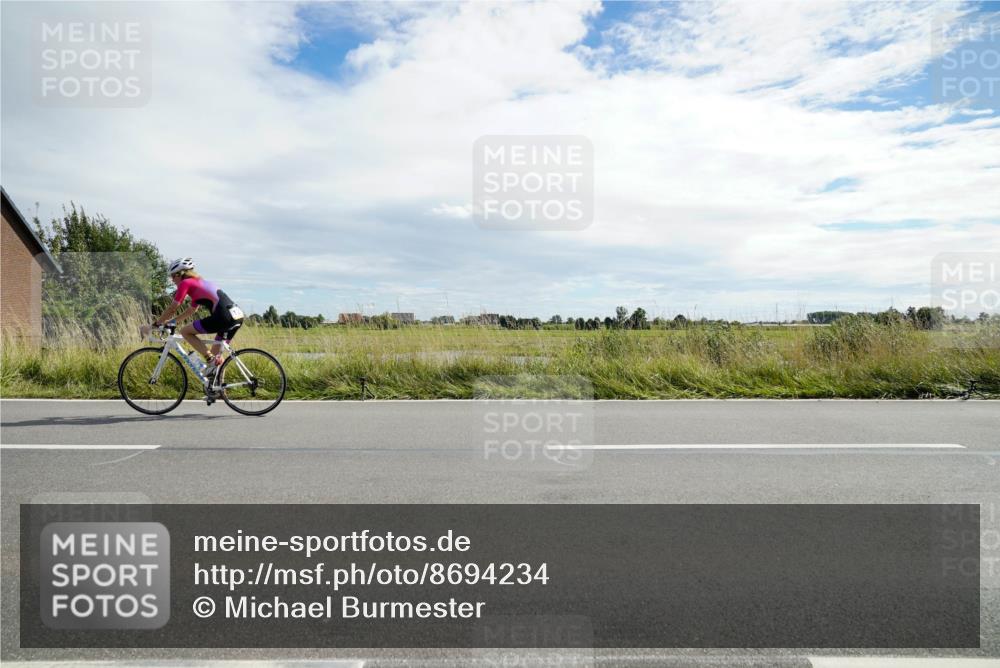 31.08.2025 - Elbe Triathlon Hamburg Michael Burmester http://msf.ph/oto/8694234 31.08.2025 14:47:22 Radfahren 132, 148 meine-sportfotos.de