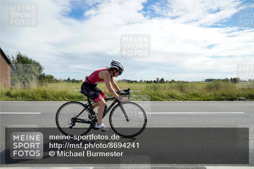 31.08.2025 - Elbe Triathlon Hamburg Michael Burmester http://msf.ph/oto/8694241 31.08.2025 14:48:05 Radfahren 139 meine-sportfotos.de