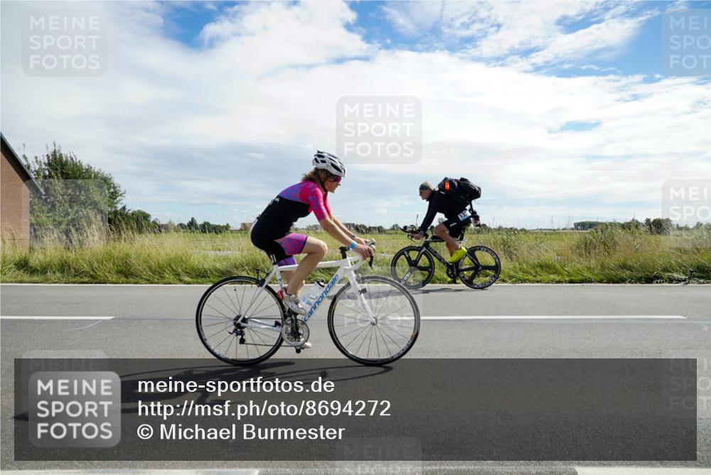 31.08.2025 - Elbe Triathlon Hamburg Michael Burmester http://msf.ph/oto/8694272 31.08.2025 14:50:00 Radfahren 125, 155 meine-sportfotos.de