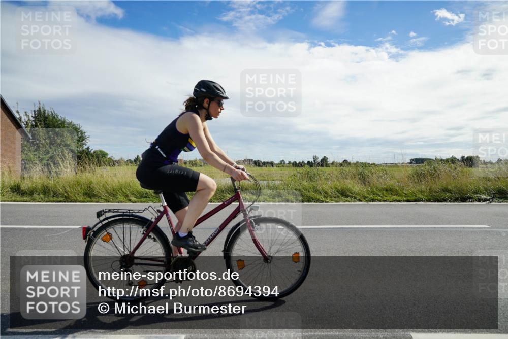 31.08.2025 - Elbe Triathlon Hamburg Michael Burmester http://msf.ph/oto/8694394 31.08.2025 14:57:59 Radfahren 142 meine-sportfotos.de