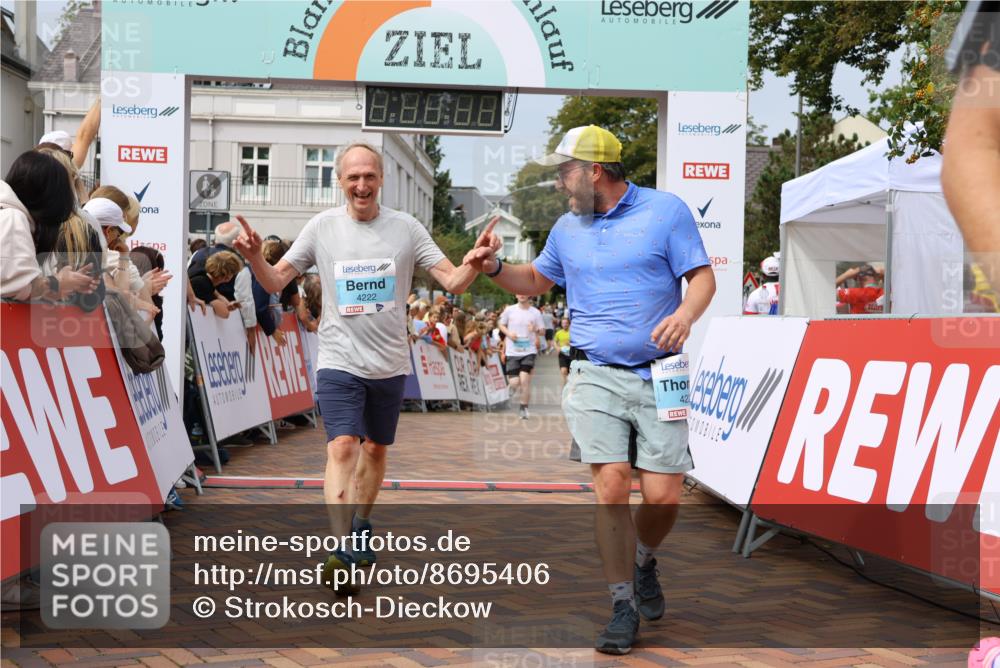 31.08.2025 - 21. Blankeneser Heldenlauf Strokosch-Dieckow http://msf.ph/oto/8695406 31.08.2025 12:26:45 Ziel 5787, 5135, 4224, 4223, 4222, 4391 meine-sportfotos.de