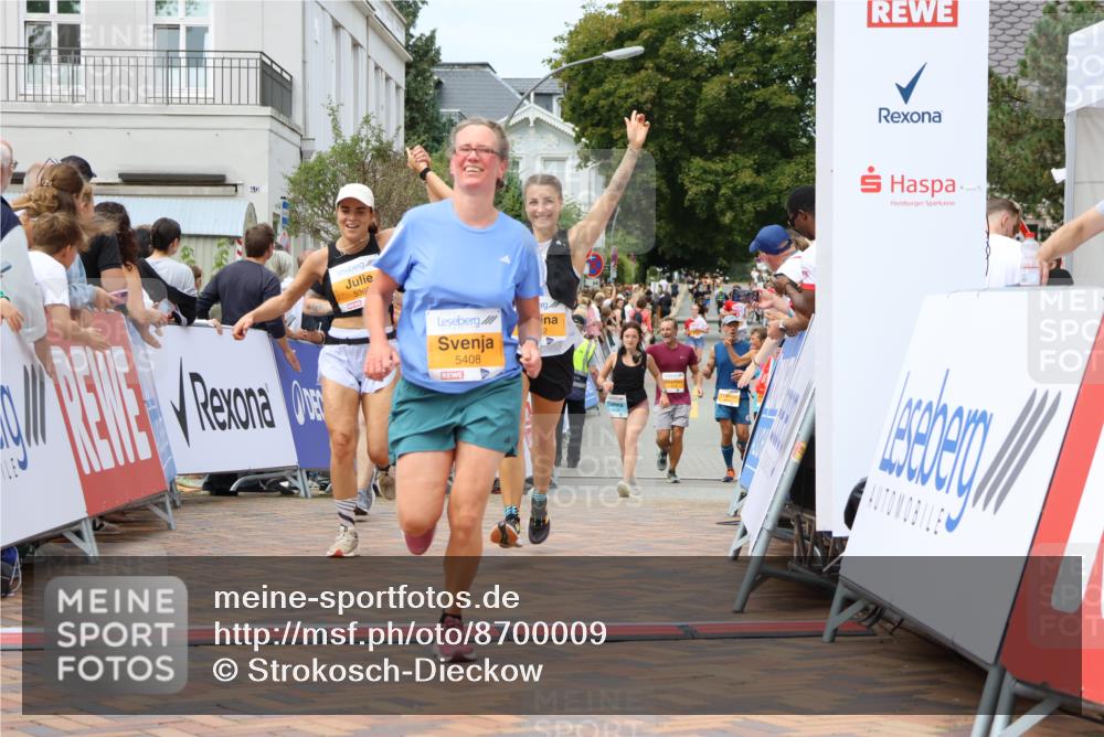 31.08.2025 - 21. Blankeneser Heldenlauf Strokosch-Dieckow http://msf.ph/oto/8700009 31.08.2025 12:40:54 Ziel 5362, 5360, 5408, 5752, 4011 meine-sportfotos.de