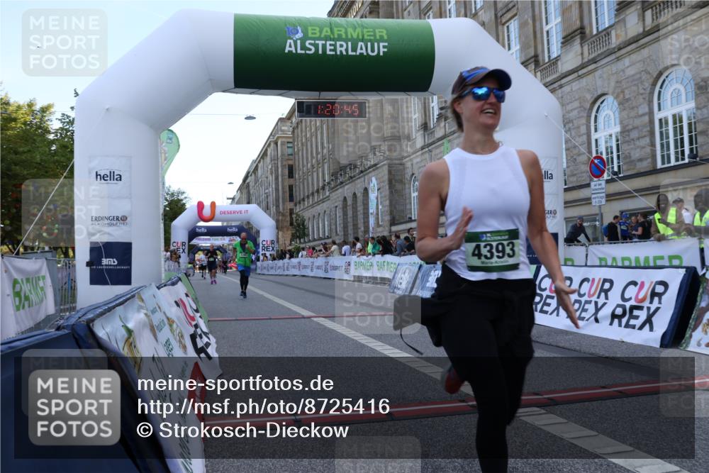 07.09.2025 - BARMER Alsterlauf Strokosch-Dieckow http://msf.ph/oto/8725416 07.09.2025 10:20:43 Ziel 3619, 4393, 4394 meine-sportfotos.de