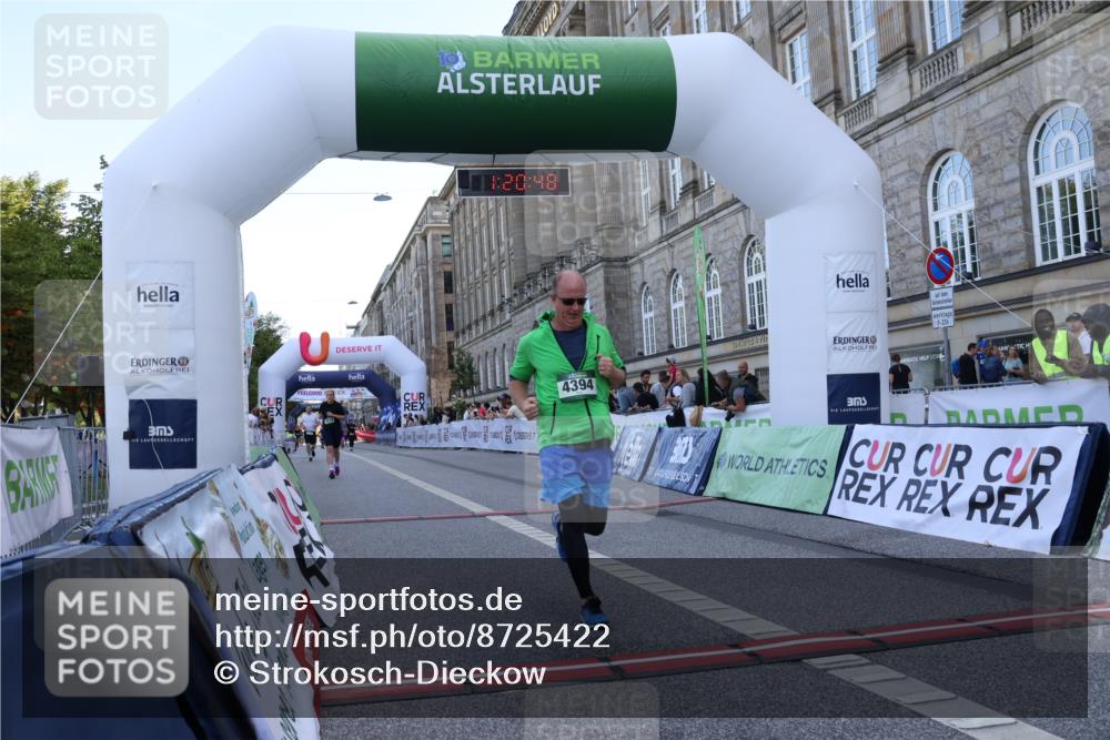 07.09.2025 - BARMER Alsterlauf Strokosch-Dieckow http://msf.ph/oto/8725422 07.09.2025 10:20:46 Ziel 3619, 4393, 4394 meine-sportfotos.de